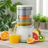 Electric Juicer Orange Squeezer Citrus Press Lemons, Portable USB Charging Electric Juicer